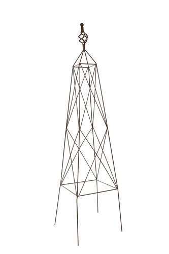 Metal garden obelisks climbing - garden,