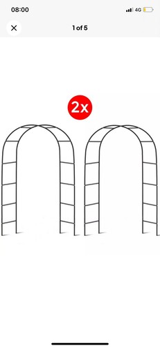 Garden arch trellis - 2x,