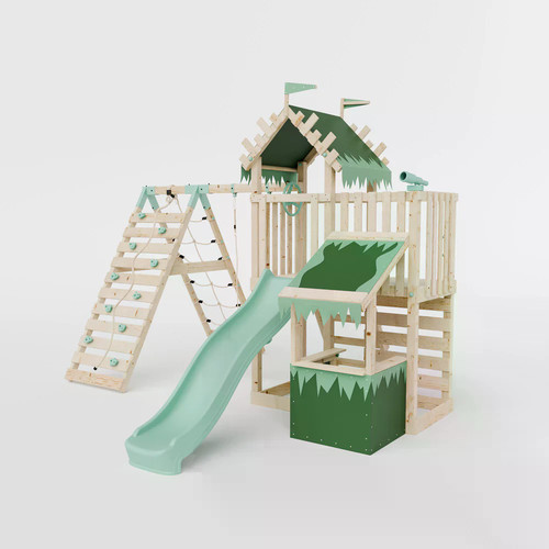 Climbing frame with - climbing,