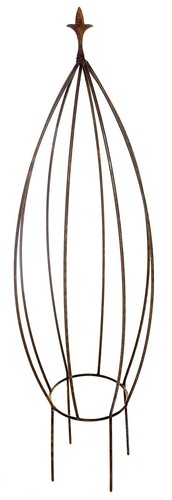 Burdale metal garden obelisks - burdale,