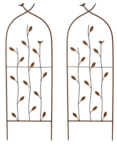 Garden trellis wall - garden,