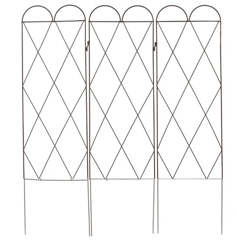 Garden trellis wall - garden,